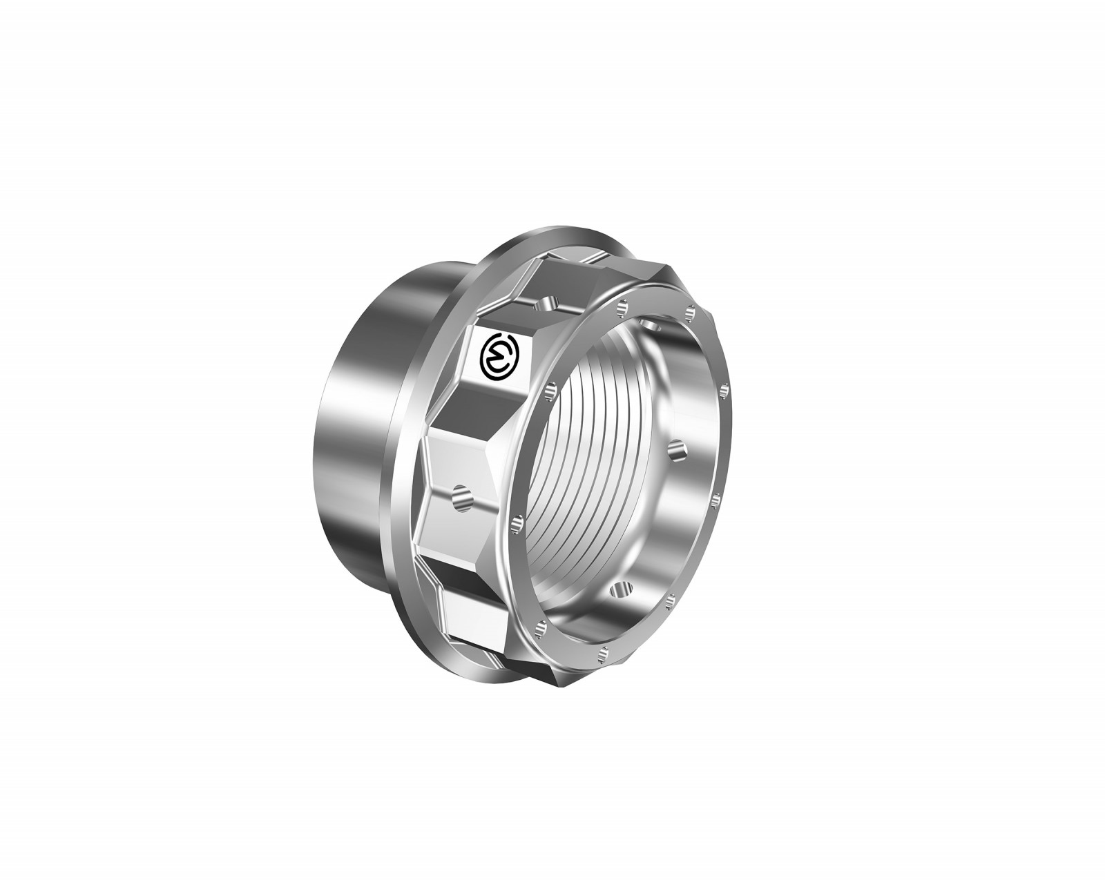 Motocorse Polygonal (12 point) Large (Panigale) Titanium Front Wheel Axle Nut for Ducati Motocorse Polygonal (12 point) Large (Panigale) Titanium Front Wheel Axle Nut for Ducati